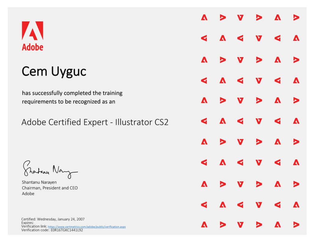 Adobe Certified Expert Illustrator